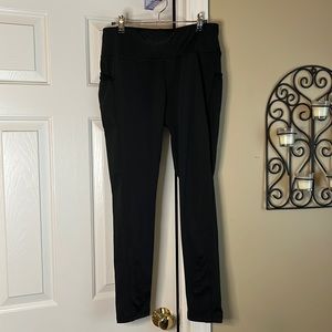 Jockey fleece lined straight leg leggings